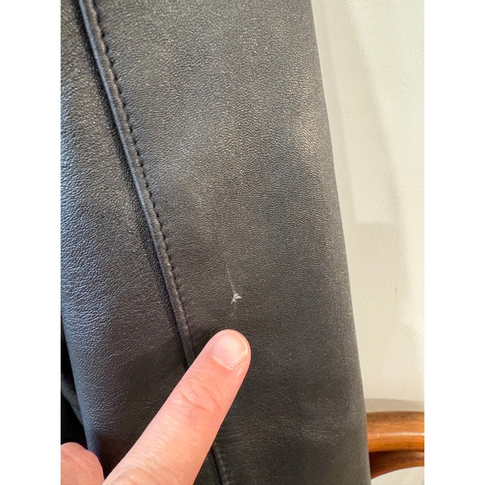Wilsons Leather M. Julian Black Leather Bomber Jacket - Picture 9 of 10
